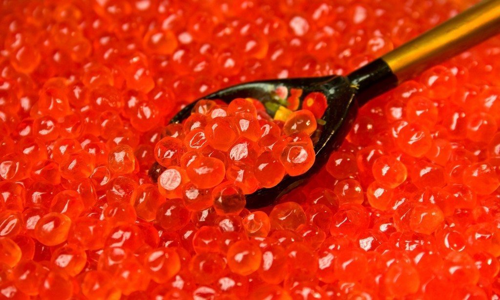 caviar-red-caviar-salmon-spoon