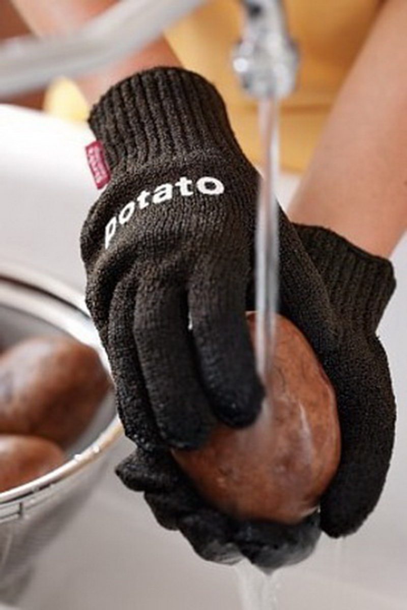 перчатки для мытья картофеля