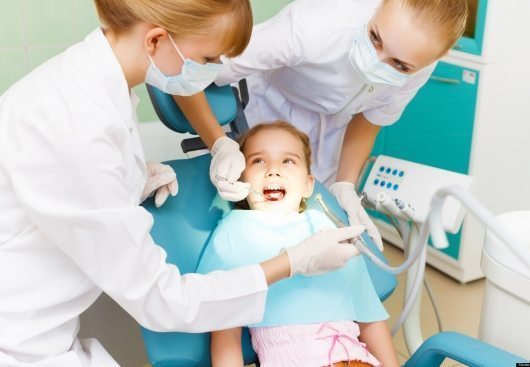 child-to-the-dentist