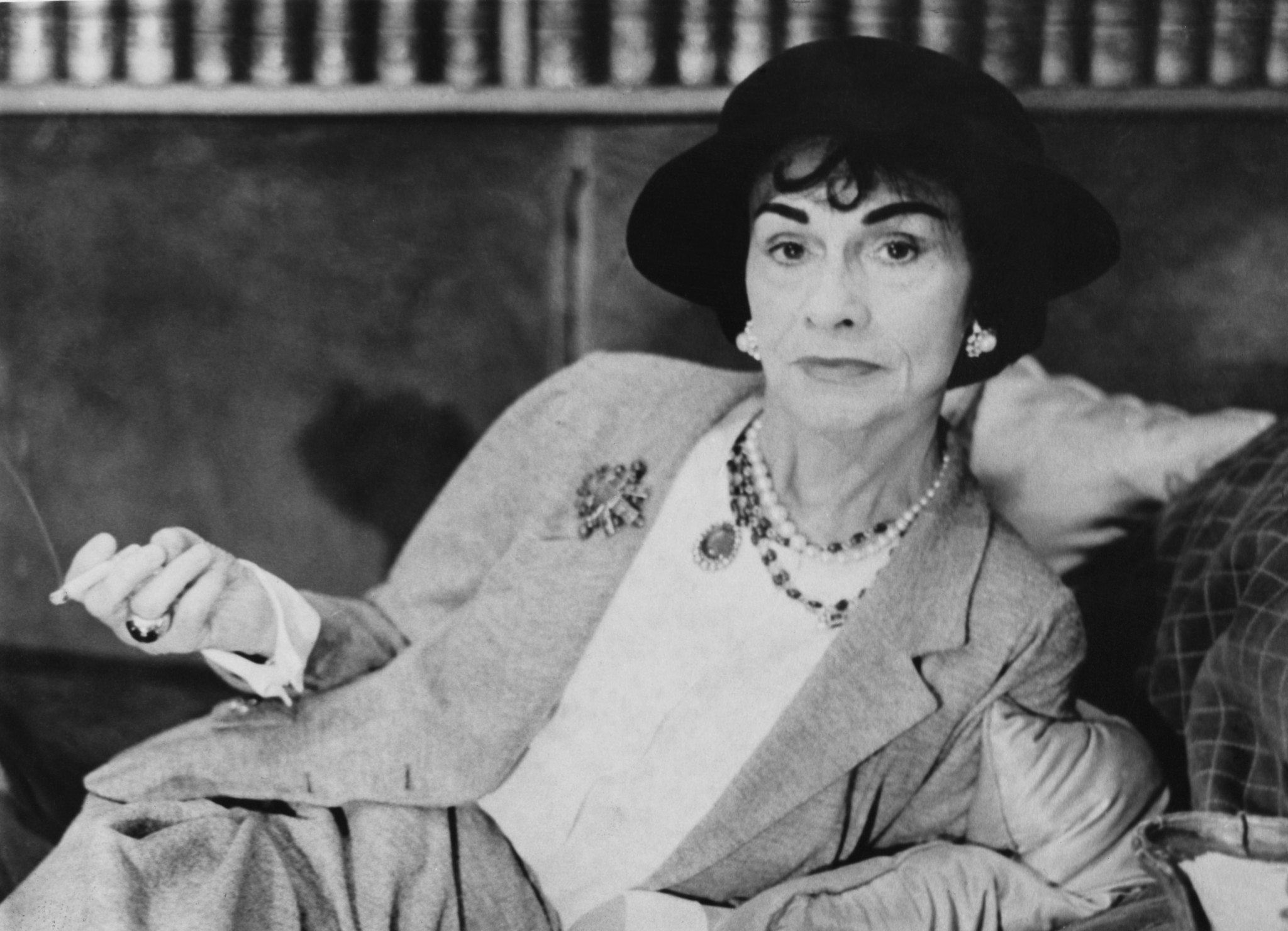 French fashion designer Coco Chanel (1883 - 1971), circa 1962. (Photo by Evening Standard/Hulton Archive/Getty Images)