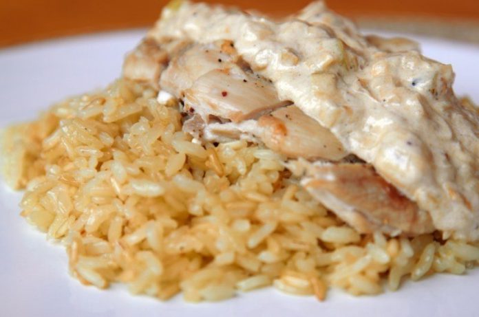 Vista saldajā krējumā ar Basmati rīsiem. Izgaršo Indiju!