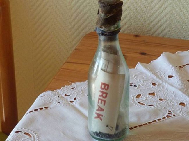 Vācijā atrasta pudele ar zīmīti, kura jūrā ir pabijusi 108 gadus 1