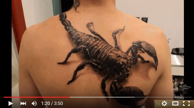 Pasaulē labākie 3D tetovējumi 