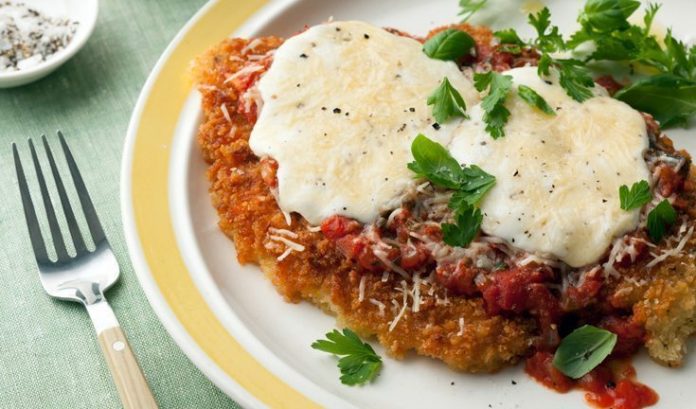 Vistas fileja tomātu kažokā - ideja viesību galdam