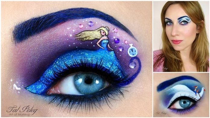 Tas nav vienkārši make-up, bet gan īsts mākslas darbs. 15 vizāžistes Tel Peleg darbi 1