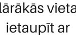 Vietas, kur ietaupīt ar