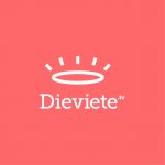 dieviete_logo_on_pink